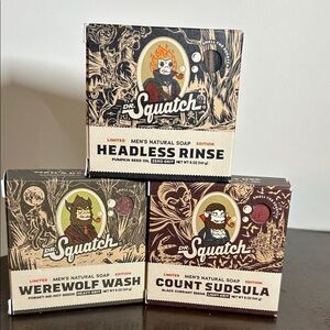 Dr. Squatch Men's Natural Soap Set - Brown